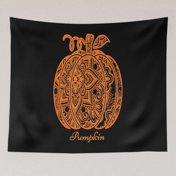 Item preview, Pumpkin Mandala Cute designed and sold by YoungTo.
