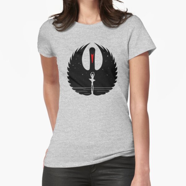 Black Swan Fitted T-Shirt