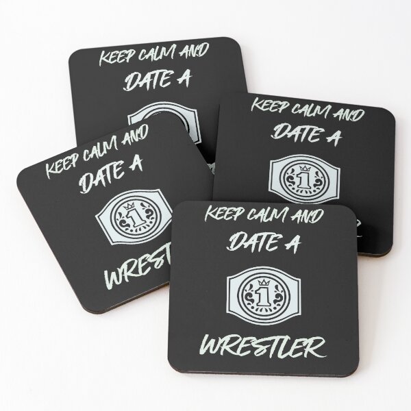 Item preview, KEEP CALM AND DATE A WRESTLER designed and sold by Ashalcheema.