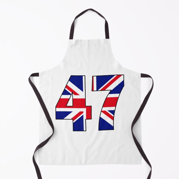 Item preview, Number 47 with UK flag on the background designed and sold by AllShirts21.
