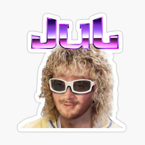 JUL et Michel Polnareff Sticker