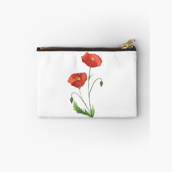 Item preview, red watercolor flower  designed and sold by Monika Scheer.