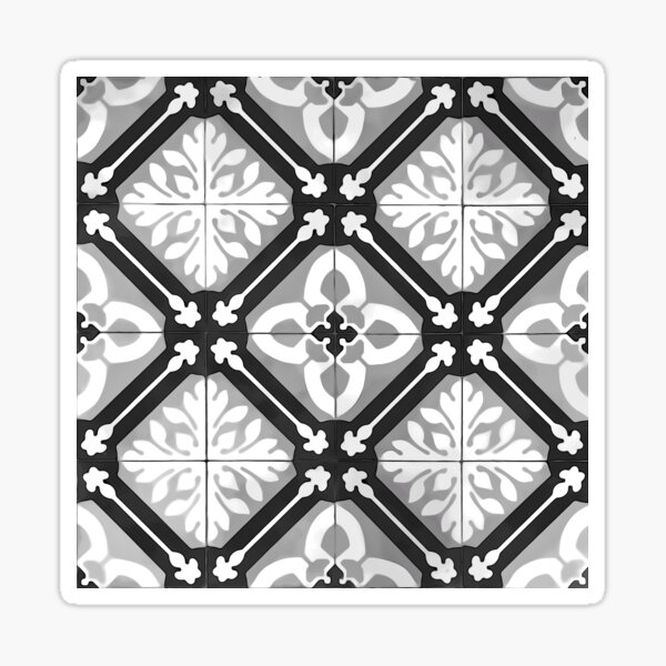 Peranakan Tiles Stickers  Redbubble