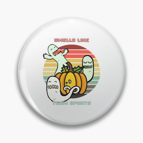 Item preview, Sunset Ghosts / Smells Like Team Spirits (Pumpkin Edition) designed and sold by Nathalie Aynié.