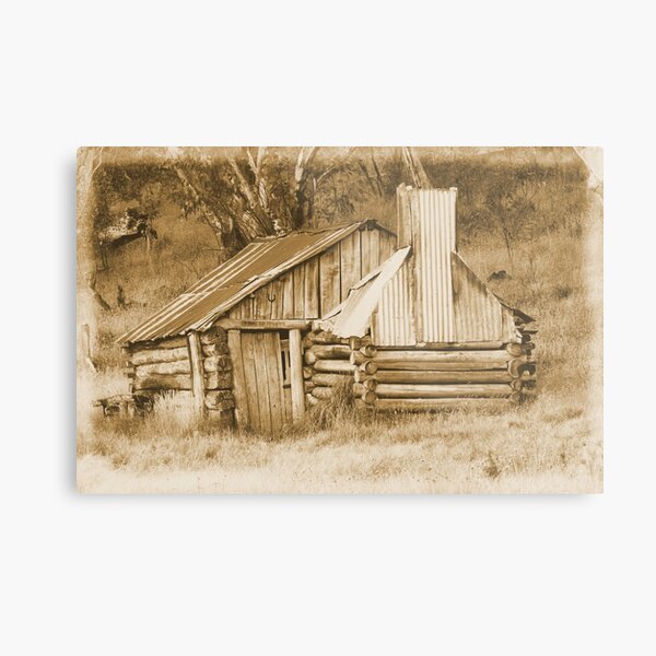 Guys hut Howitt plains. Metal Print