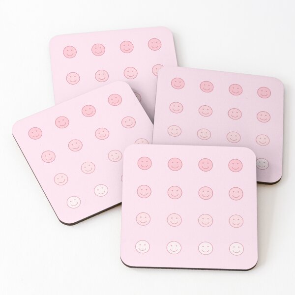 Item preview, Pack of cute pink smilies designed and sold by Pastel-PaletteD.
