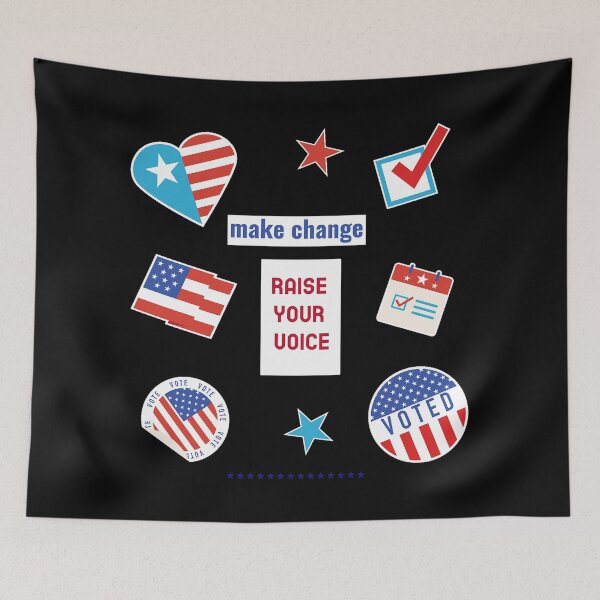 Item preview, Vote sign for election variation 2 designed and sold by dreamofdenim.