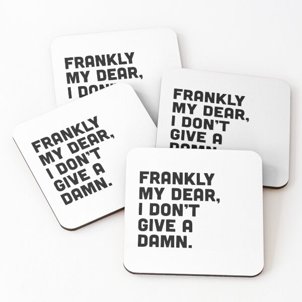 Item preview, Frankly my dear, I don't give a damn designed and sold by OohYeahDesigns.
