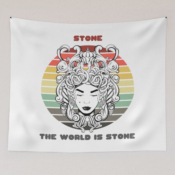Item preview, Sunset Gorgon / Stone, The World Is Stone designed and sold by Nathalie Aynié.