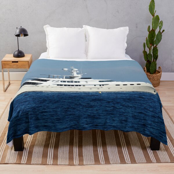 Item preview, Luxury Yacht in The Blue Ocean designed and sold by Doodlehub.