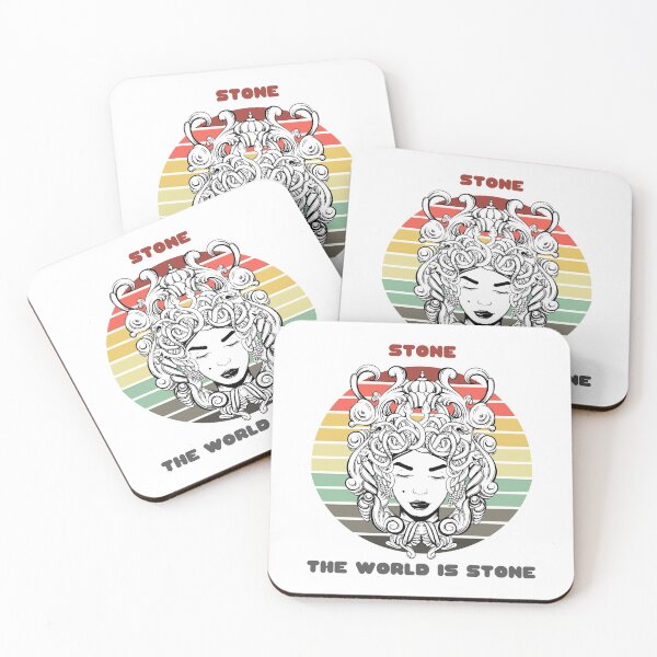 Item preview, Sunset Gorgon / Stone, The World Is Stone designed and sold by Nathalie Aynié.