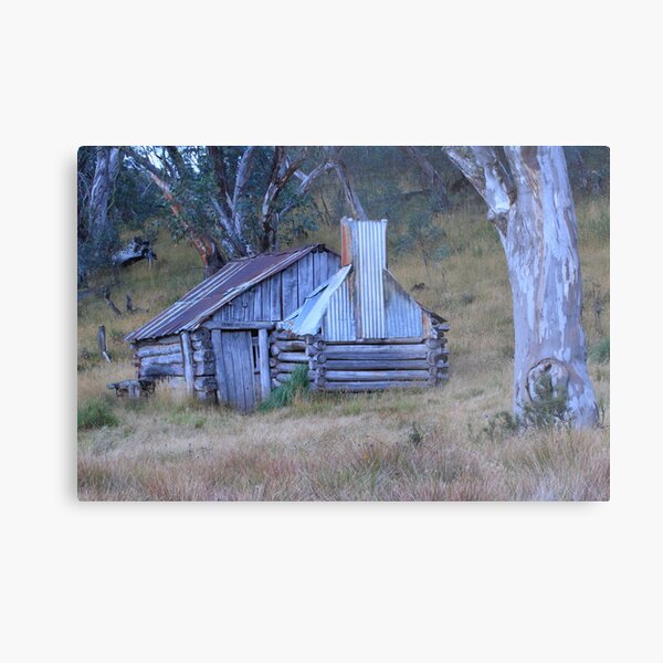 Guys hut Howitt plains Metal Print
