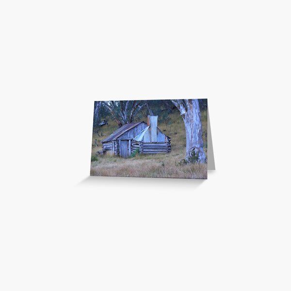 Guys hut Howitt plains Greeting Card
