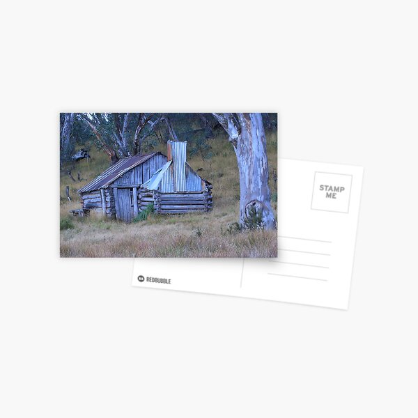 Guys hut Howitt plains Postcard