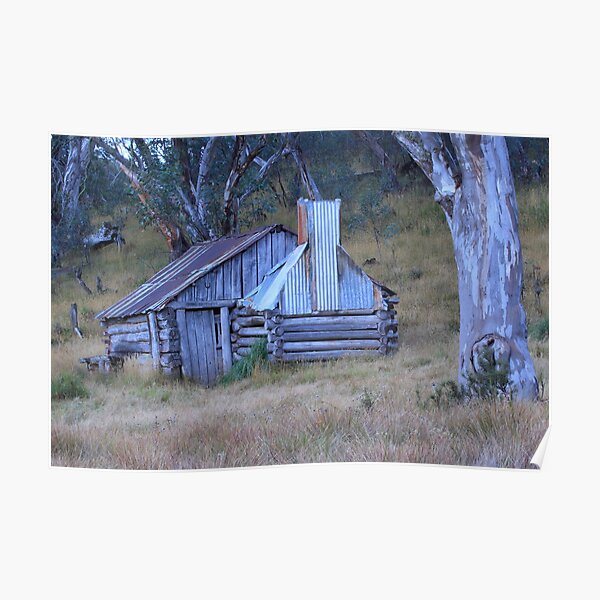 Guys hut Howitt plains Poster