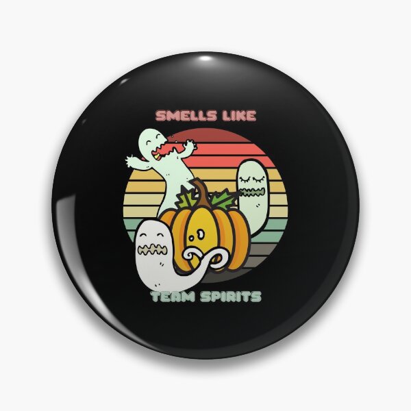 Item preview, Sunset Ghosts / Smells Like Team Spirits (Pumpkin Edition) designed and sold by Nathalie Aynié.