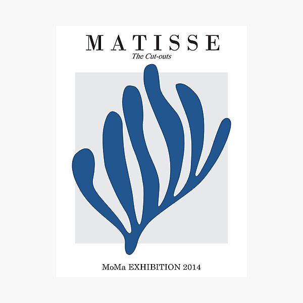 Item preview, Henri Matisse - The Cutouts - Blue - Matisse Exhibition designed and sold by artswag.
