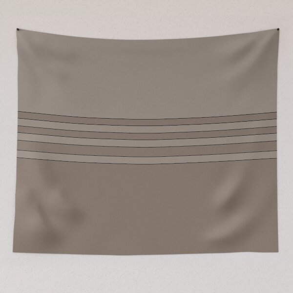 Item preview, Shades of taupe with an elegant stripe pattern designed and sold by PetaJaneHome.
