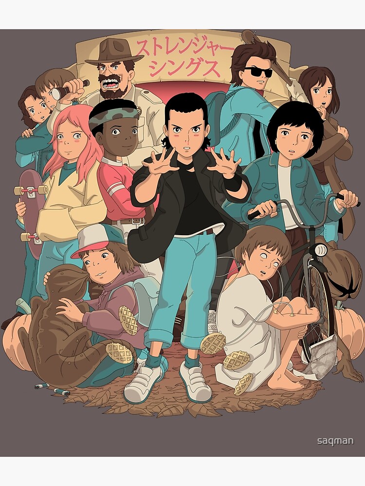 Stranger Anime 2 by saqman