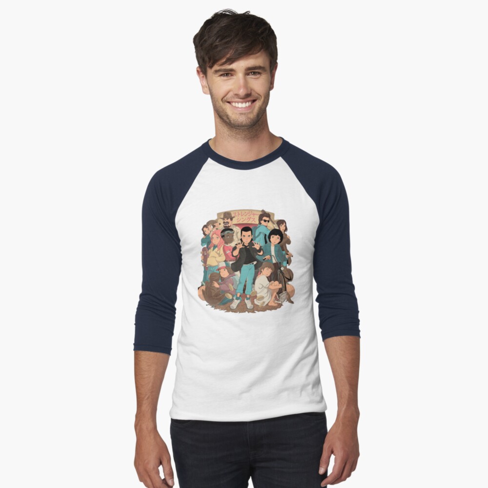 Item preview, Baseball ¾ Sleeve T-Shirt designed and sold by saqman.