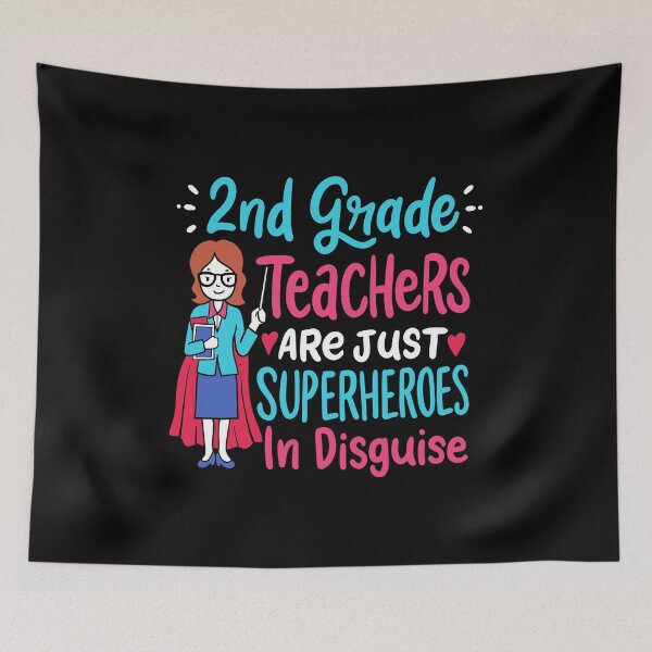 Item preview, 2nd Grade Teachers Superheroes In Disguise Gift designed and sold by haselshirt.