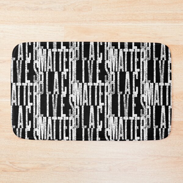 Item preview, BLACK LIVES MATTER, big text, white, close designed and sold by oatdreams.