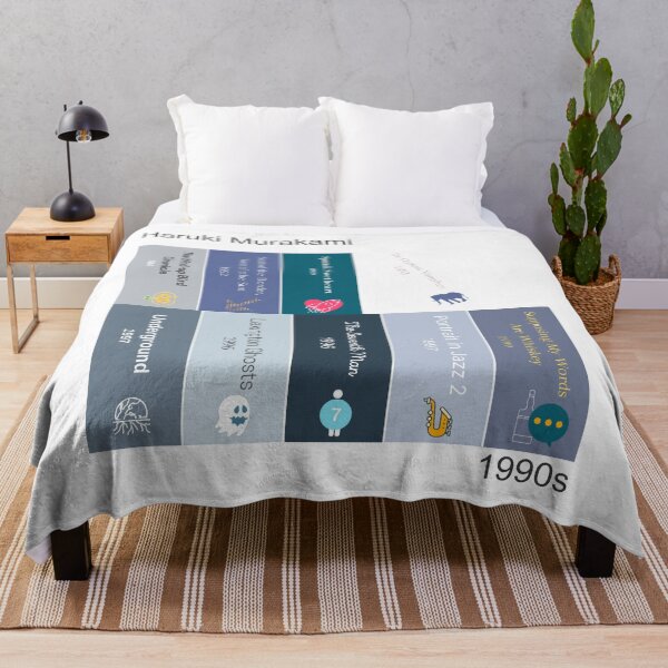 Item preview, Haruki Murakami book print, 1990s designed and sold by UndertoneShop.