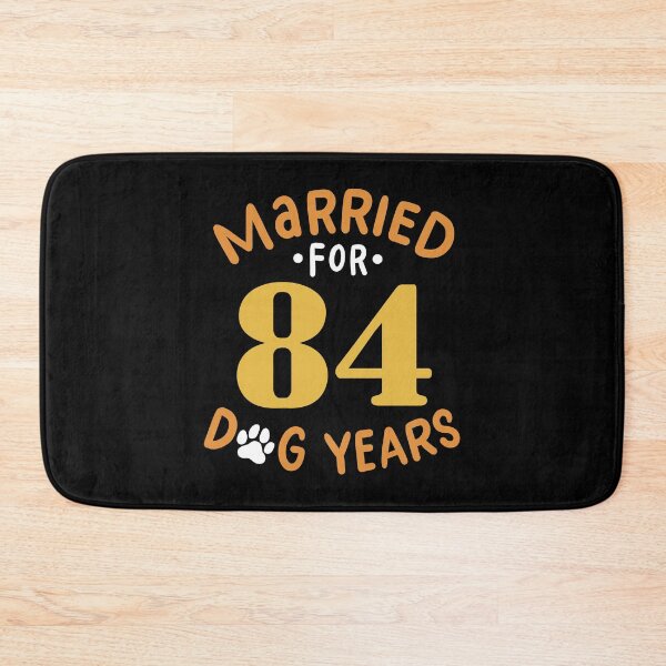Item preview, 12th Wedding Anniversary, Married For 84 Dog Years designed and sold by haselshirt.