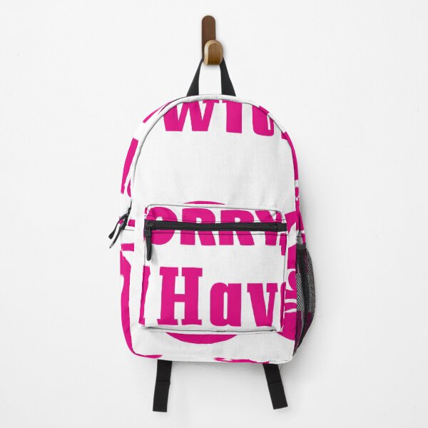 Item preview, Sorry I Can't.I Have Plans with My Cat, Pink color designed and sold by mer-ONE.