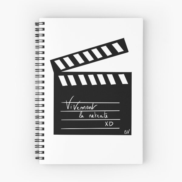 Artikelvorschau, Movie Clapper Ich kann es kaum erwarten, dass xD in den Ruhestand geht! entworfen und verkauft von BV-creas.