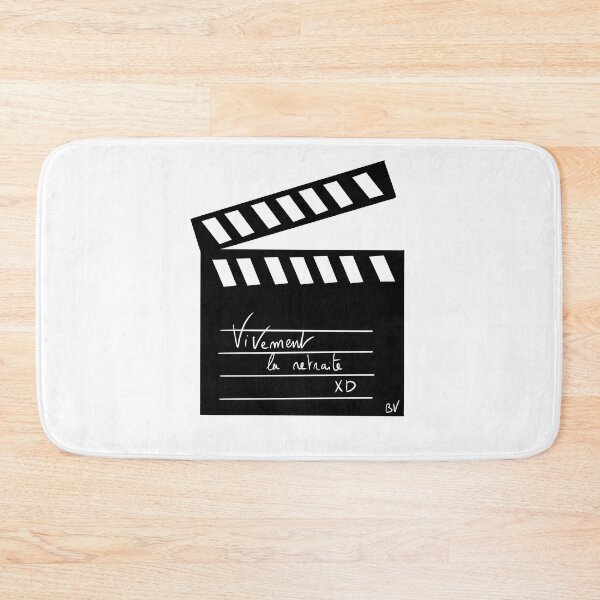 Item preview, Movie clapper Can't wait for xD retirement! designed and sold by BV-creas.