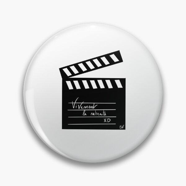 Item preview, Movie clapper Can't wait for xD retirement! designed and sold by BV-creas.
