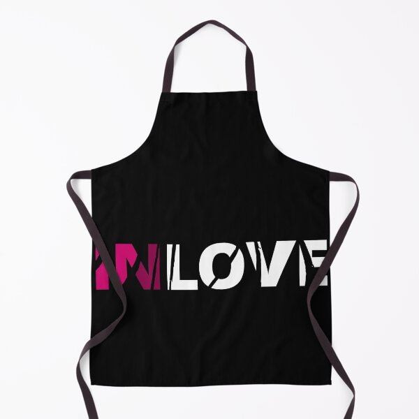 Item preview, IN LOVE ... pink and white designed and sold by GOWILDstyle.