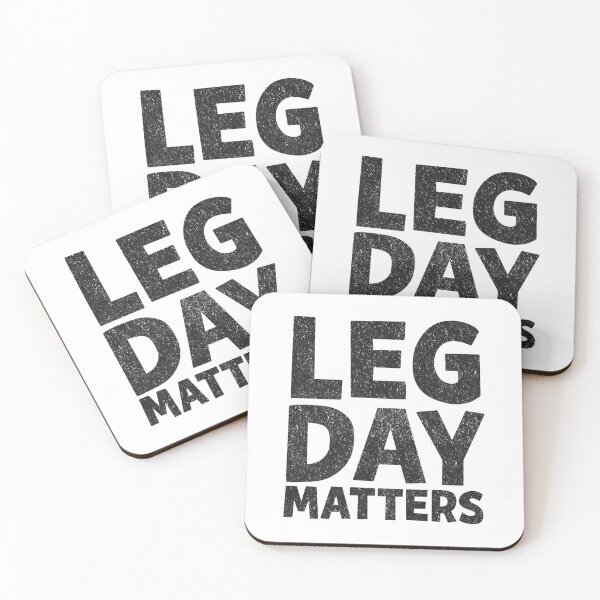Item preview, Leg Day Matters Gym Fitness Bodybuilding Gift designed and sold by haselshirt.