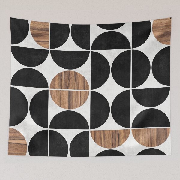 Item preview, Mid-Century Modern Pattern No.1 - Concrete and Wood designed and sold by Zoltan Ratko.