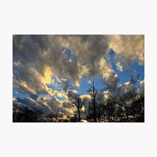 Item preview, Evening Clouds  designed and sold by NatureGreeting Cards ©ccwri.