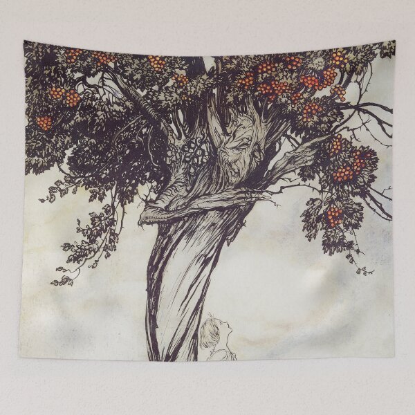 Item preview, Arthur Rackham: The Hawthorne Tree designed and sold by Dreamflight.