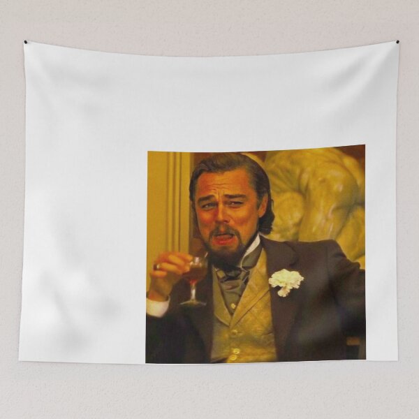 Item preview, Leonardo DiCaprio laughing designed and sold by rupalidharapat.