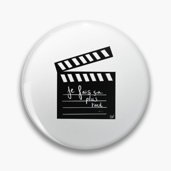 Item preview, Cinema clap I'll do this later! designed and sold by BV-creas.