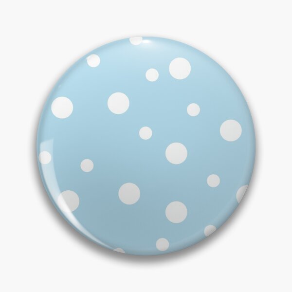 Item preview, White Dot Snow in Baby Blue designed and sold by Moyanana.