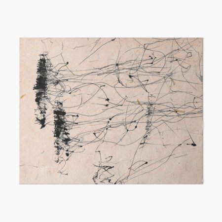 Wind Drawing #004 Art Board Print