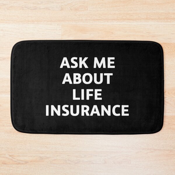 Item preview, Ask me about life insurance designed and sold by mographicdesign.