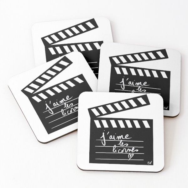 Item preview, Cinema clap I love unicorns! designed and sold by BV-creas.