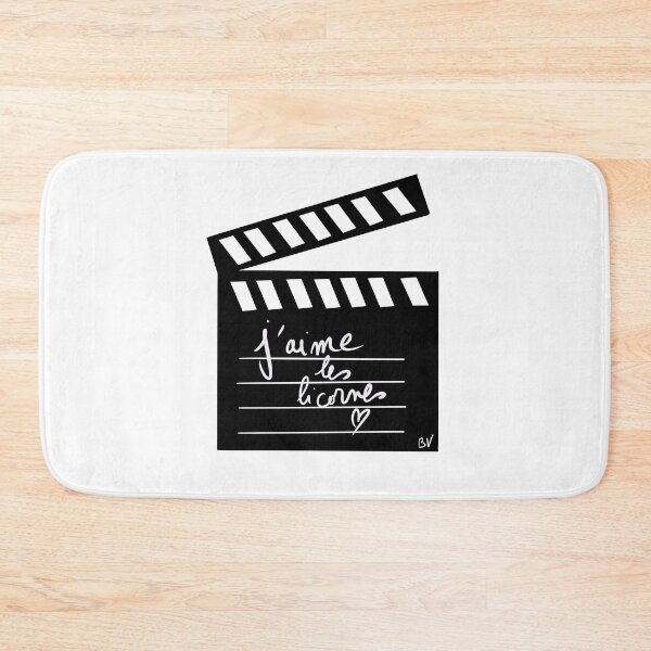 Item preview, Cinema clap I love unicorns! designed and sold by BV-creas.