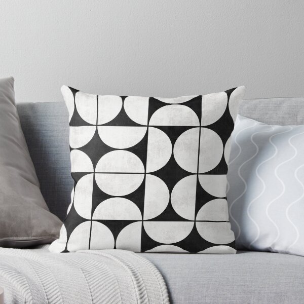 Item preview, Mid-Century Modern Pattern No.2 - Black and White Concrete designed and sold by Zoltan Ratko.