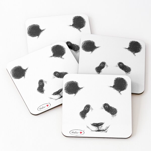 Item preview, hello - panda designed and sold by keeveneo.