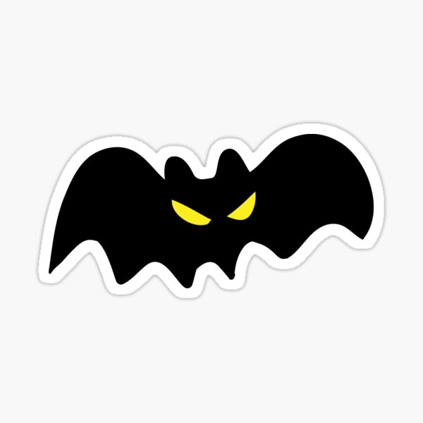 Halloween Fledermaus Blob Sticker
