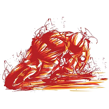 Artwork thumbnail, Red Racer by JTS STORE