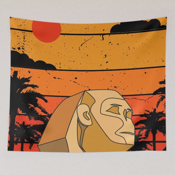 Item preview, Pyramids Retro Vintage Design designed and sold by Ribsa.