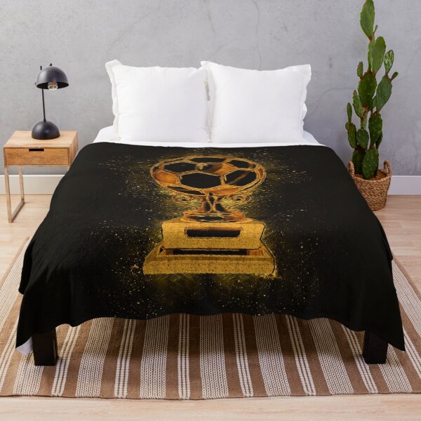 Item preview, Gold Abstract Football Trophy Artwork for all the true soccer fans designed and sold by Naumovski.